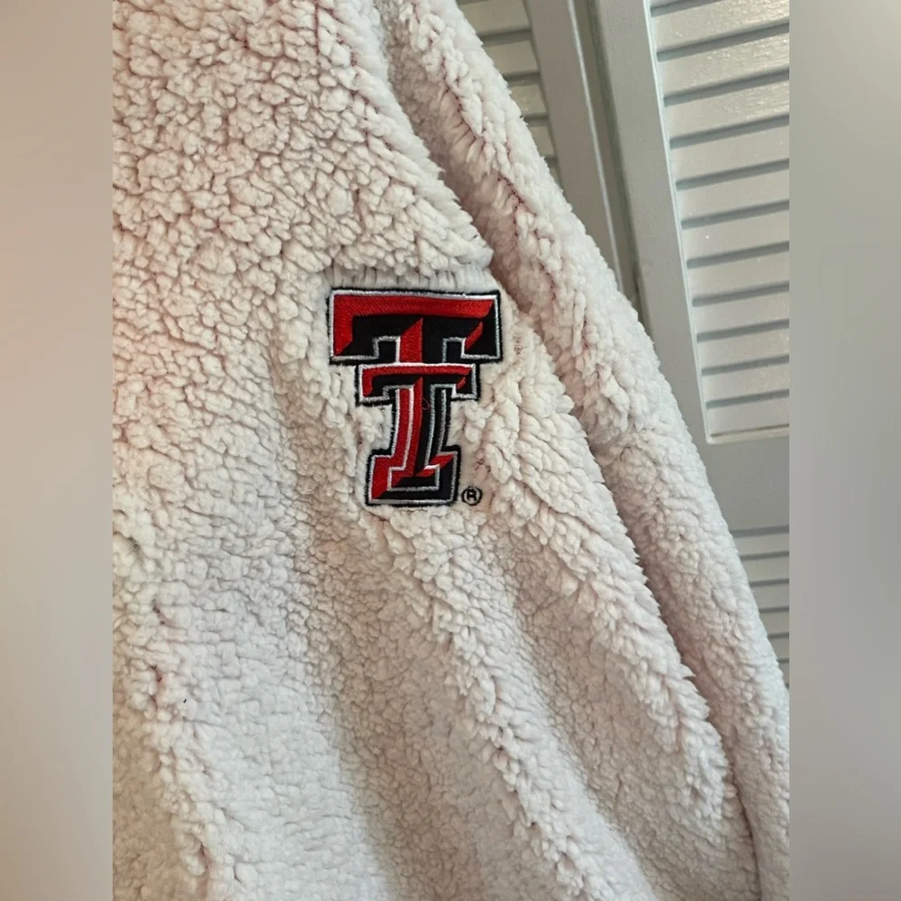 Texas Tech College Reversible Hooded Blanket Poncho